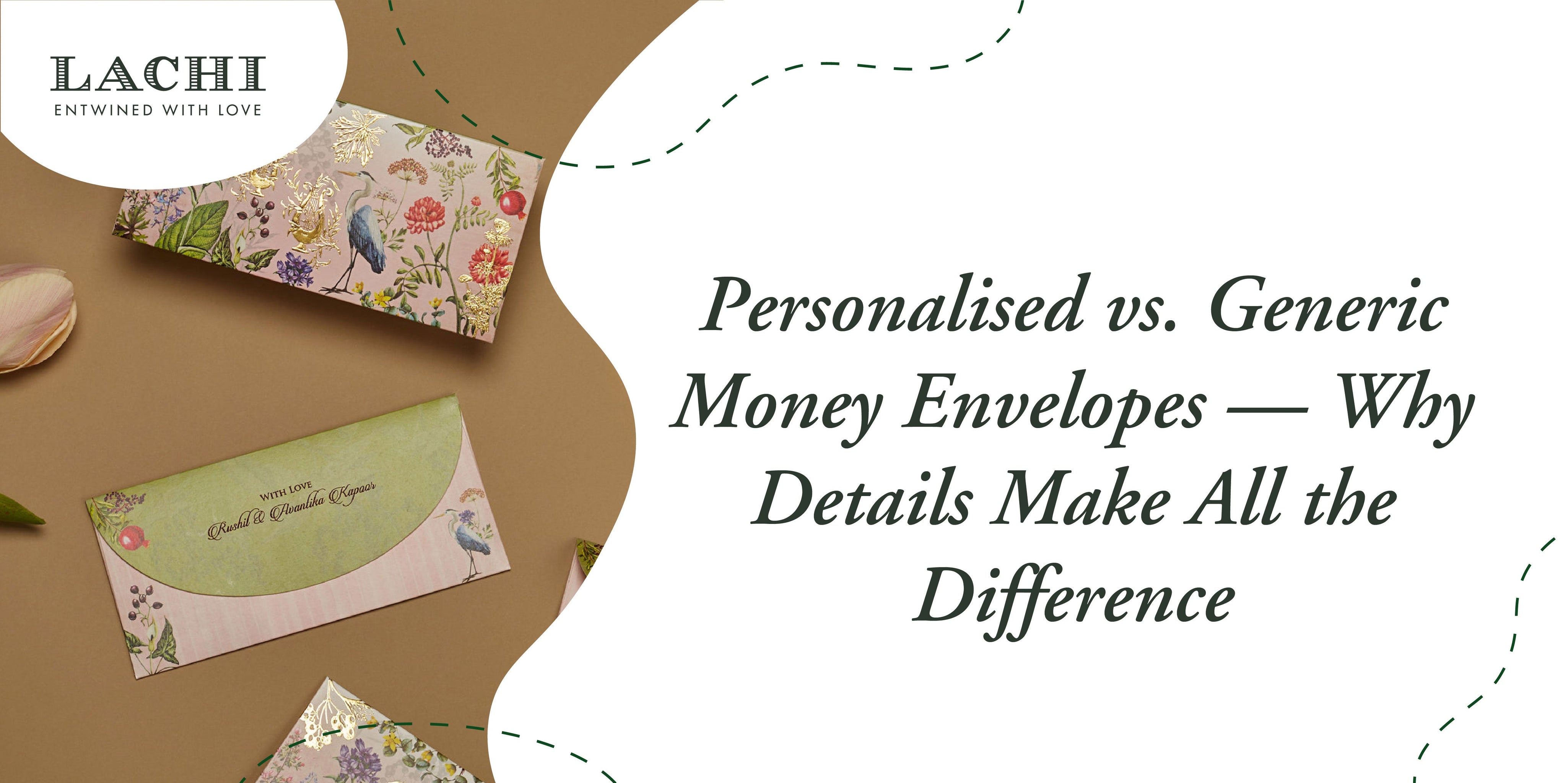 Personalised vs. Generic Money Envelopes