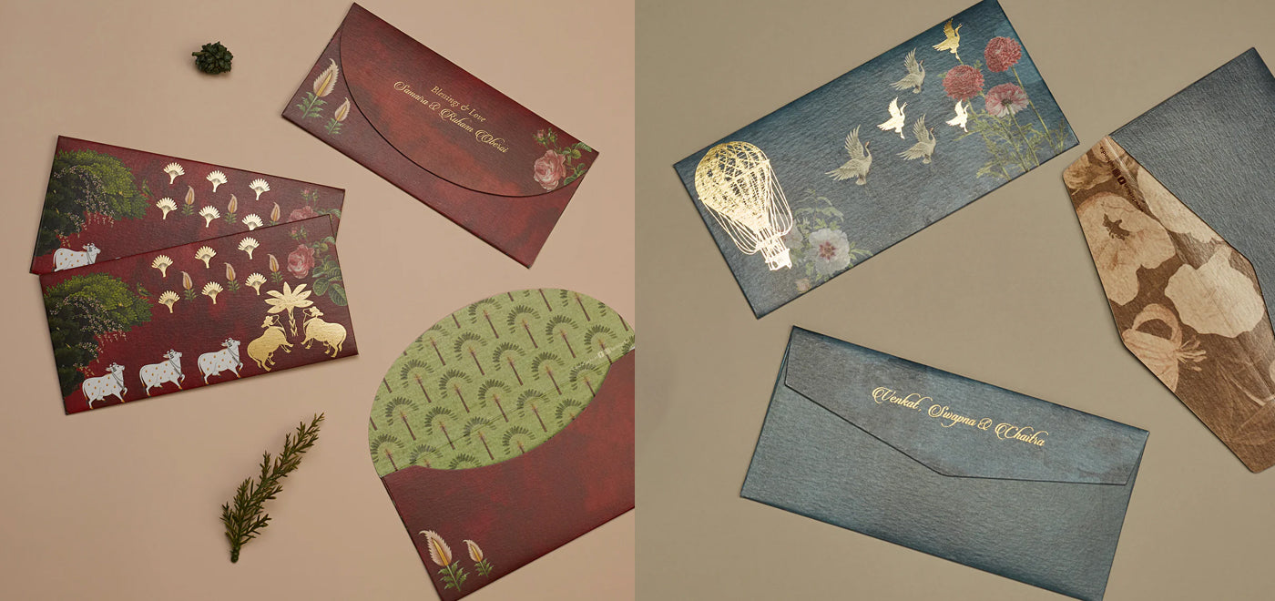 Spotlight on Lachi: Innovative Wedding Envelope Designs for Modern Couples