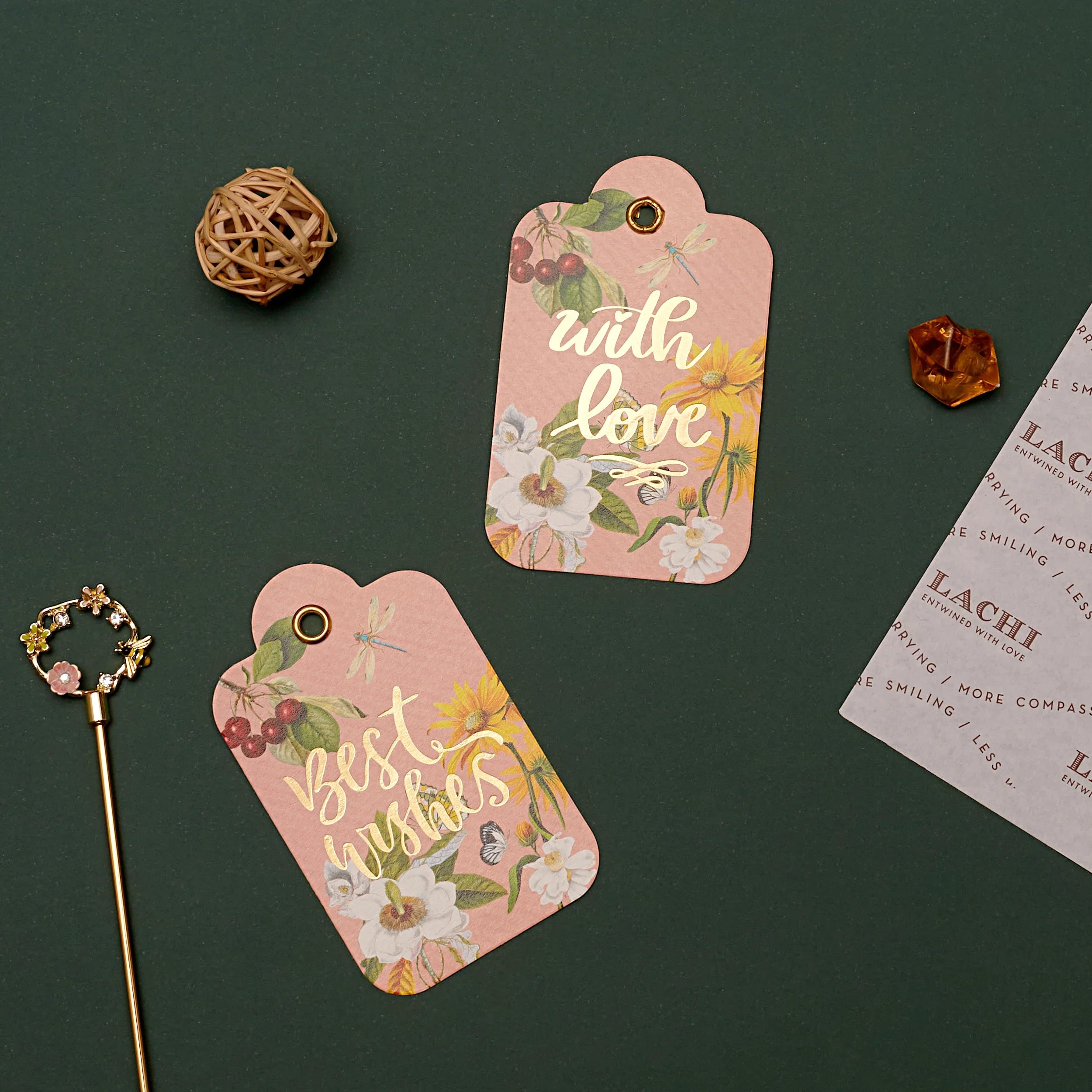 Gardens Of Serenity- Gift Tag