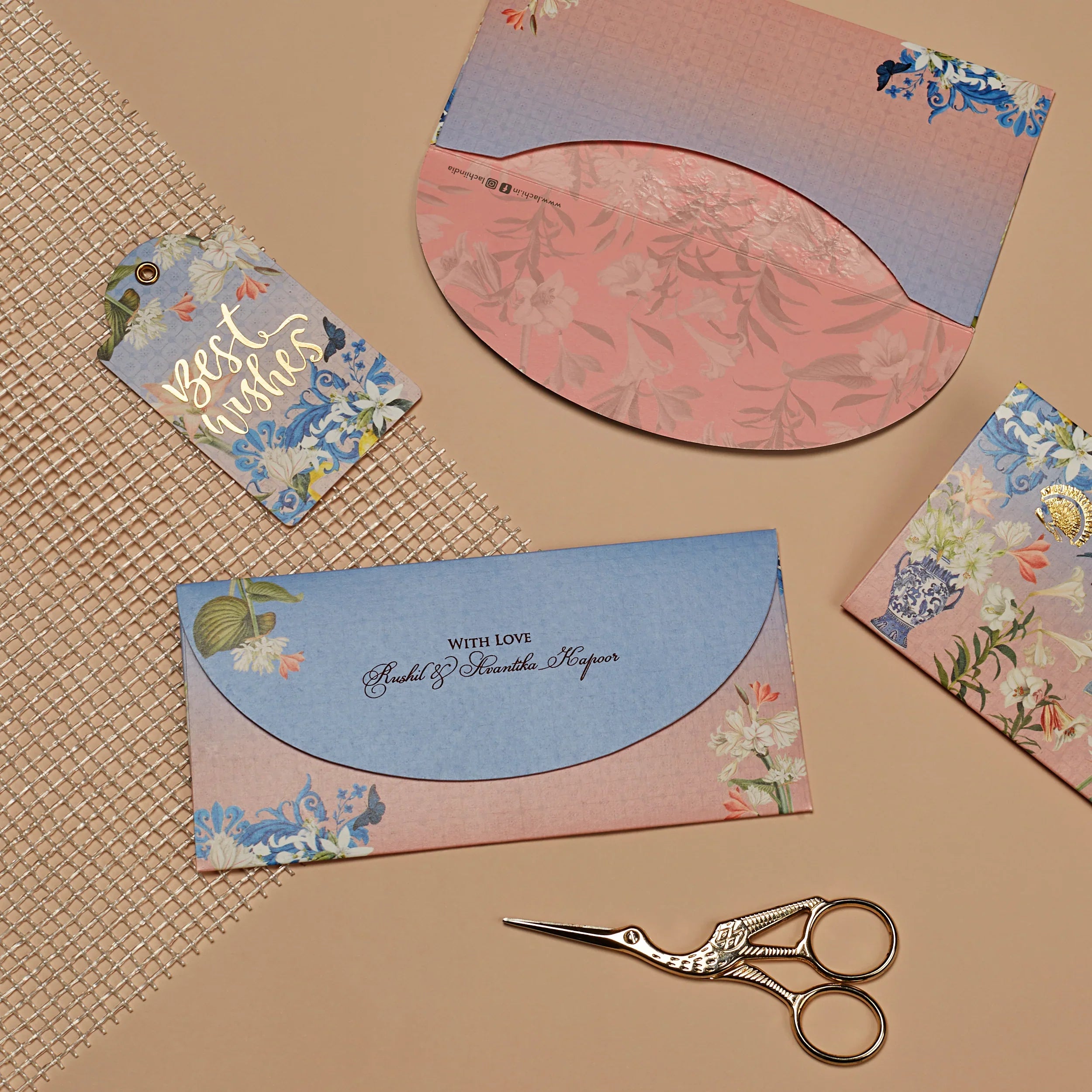 Fluttering Bliss - Money Envelope