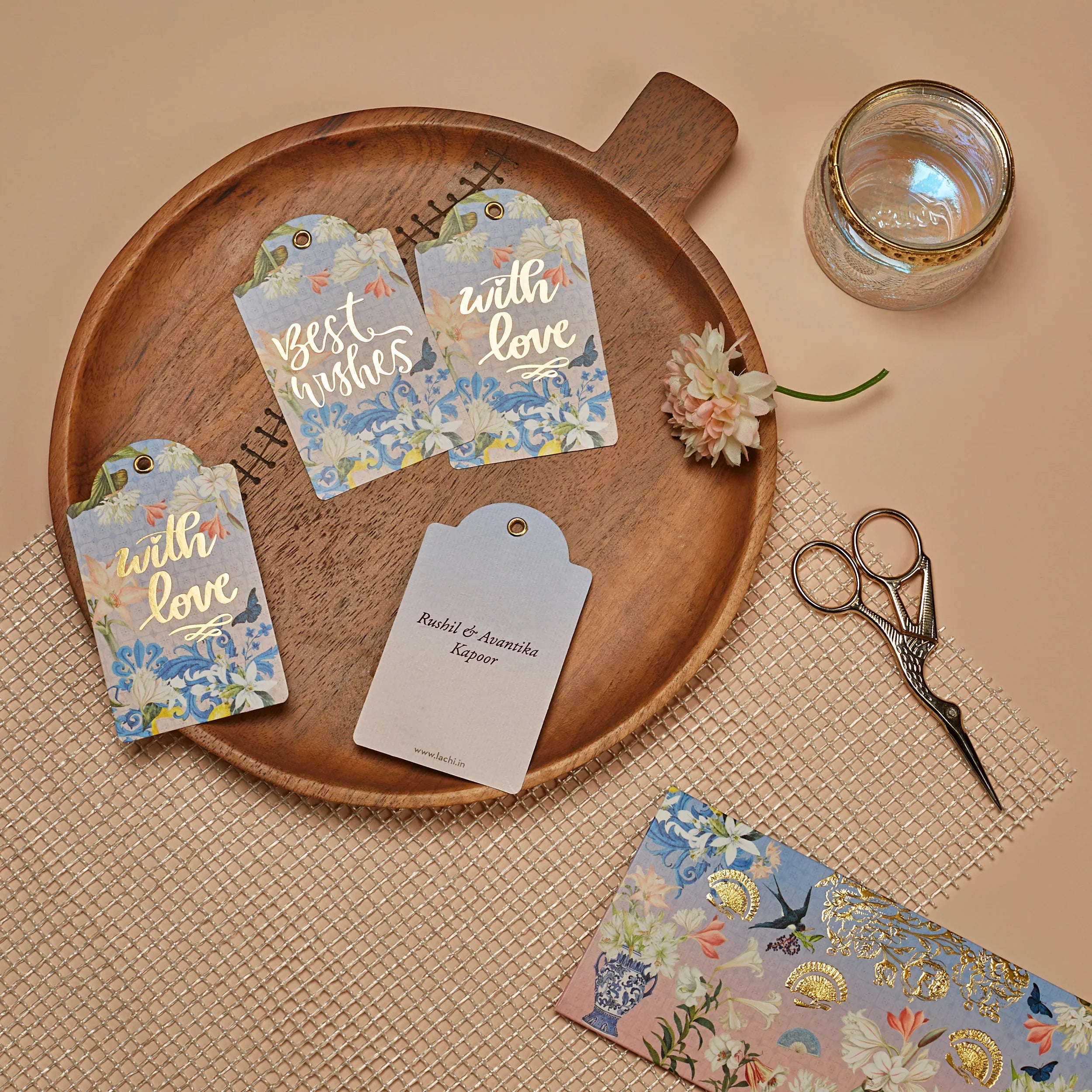 Fluttering Bliss - Gift Tag