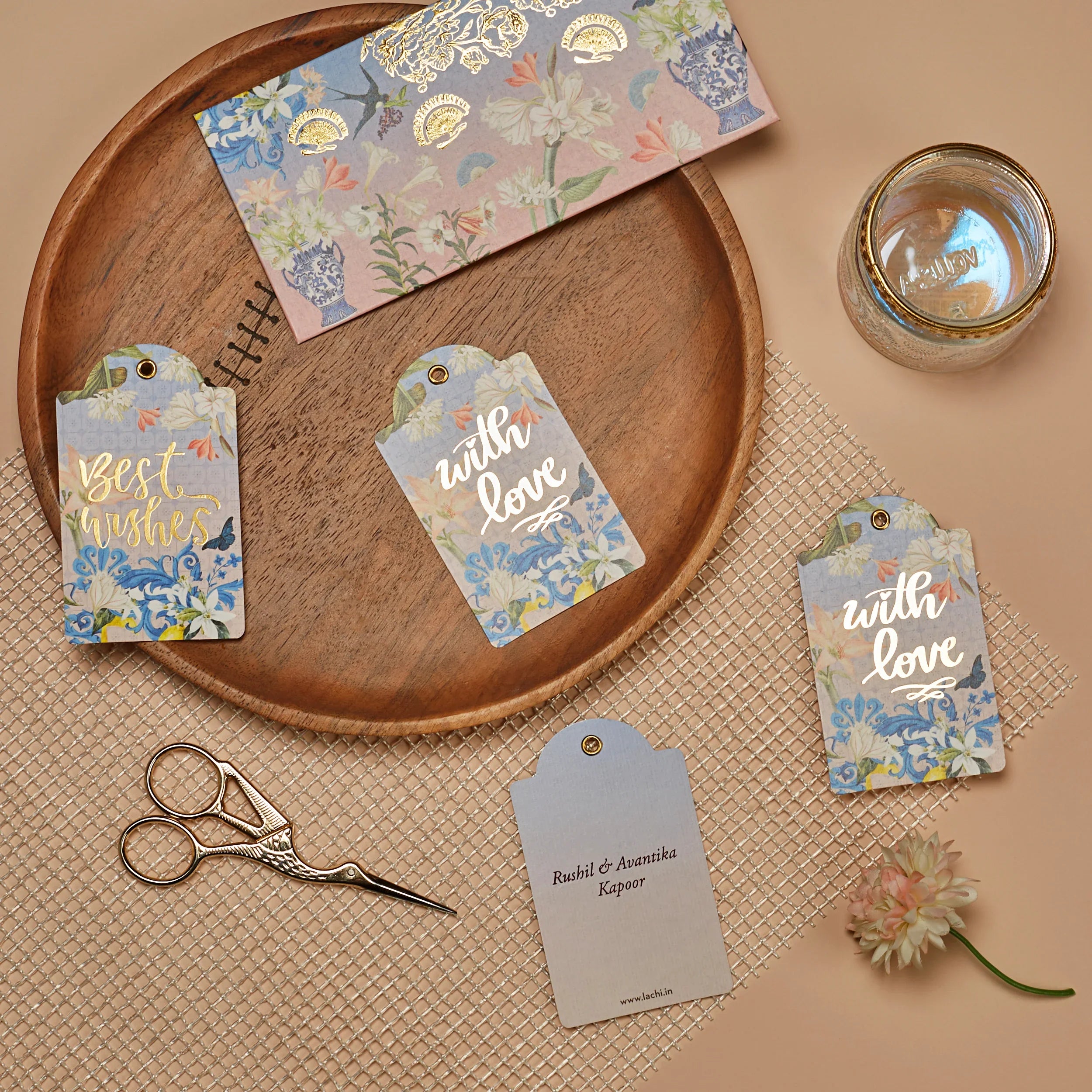 Fluttering Bliss - Gift Tag