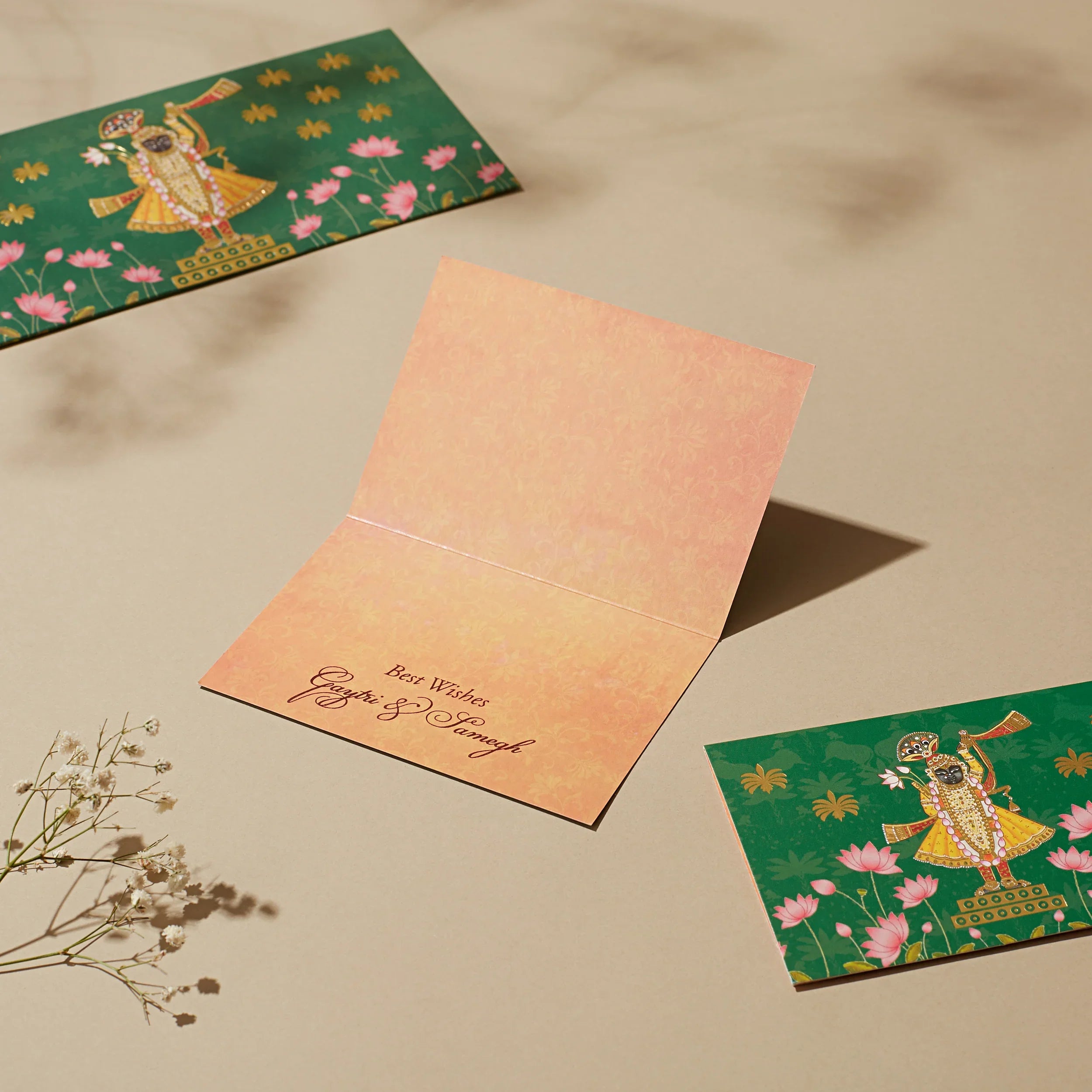 LOTUS REVERIE - Fold Card