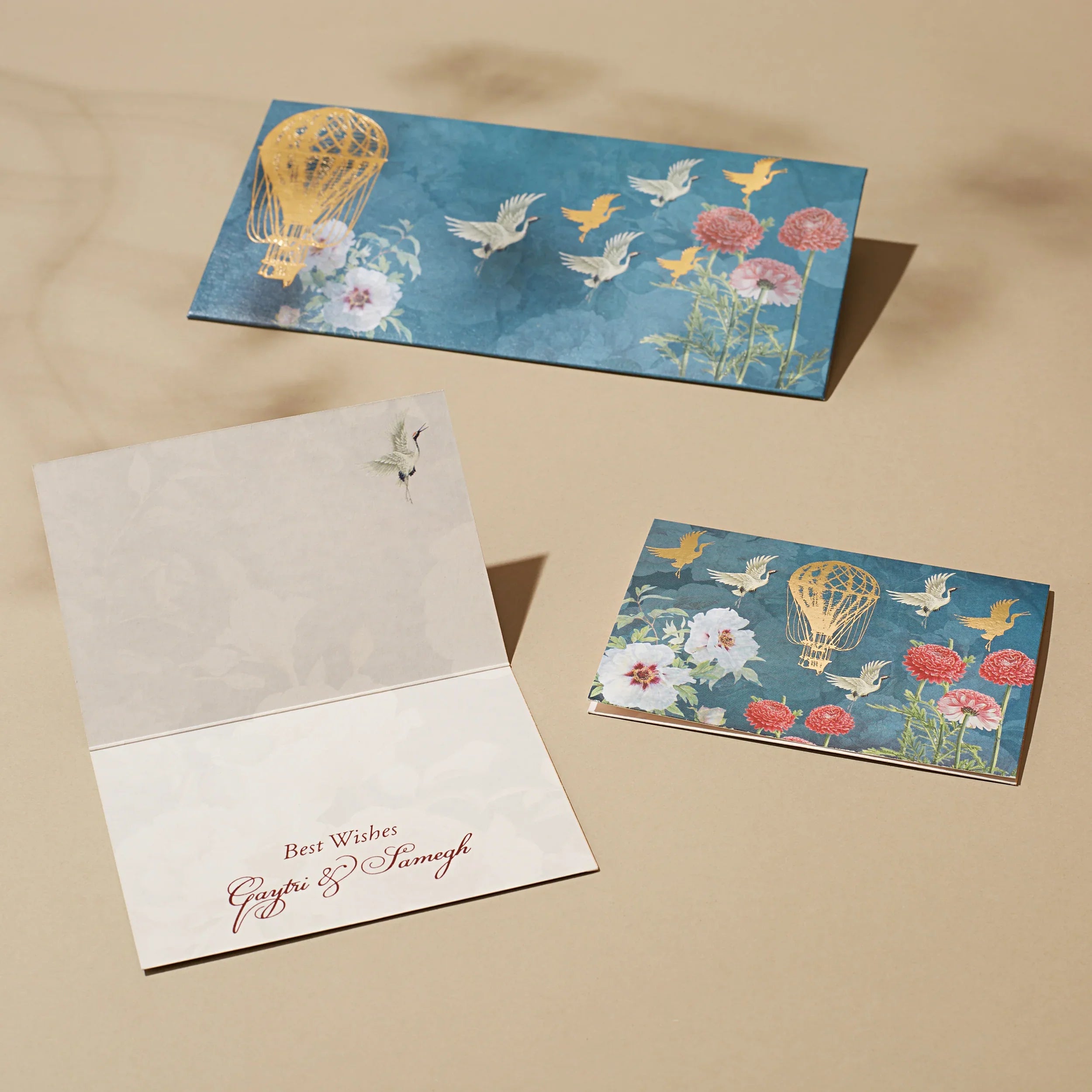 IN THE SKY - Fold Card