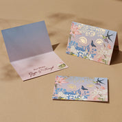 FLUTTERING BLISS - Fold Card