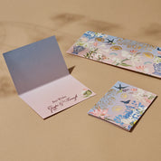 FLUTTERING BLISS - Fold Card