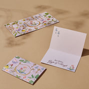 BLUSHING SECRETS - Fold Card