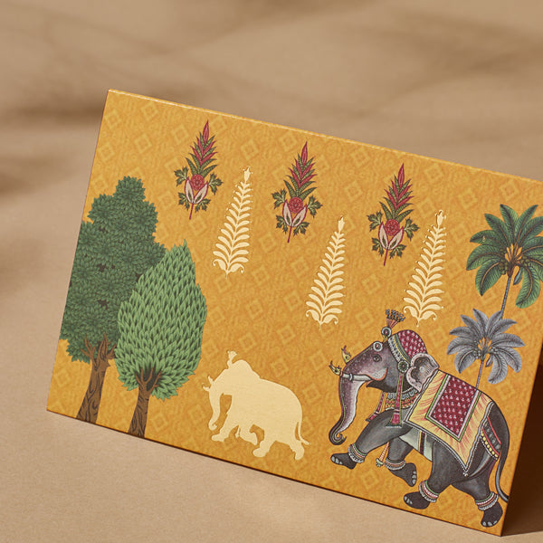 INDIAN ROYALE - Fold Card
