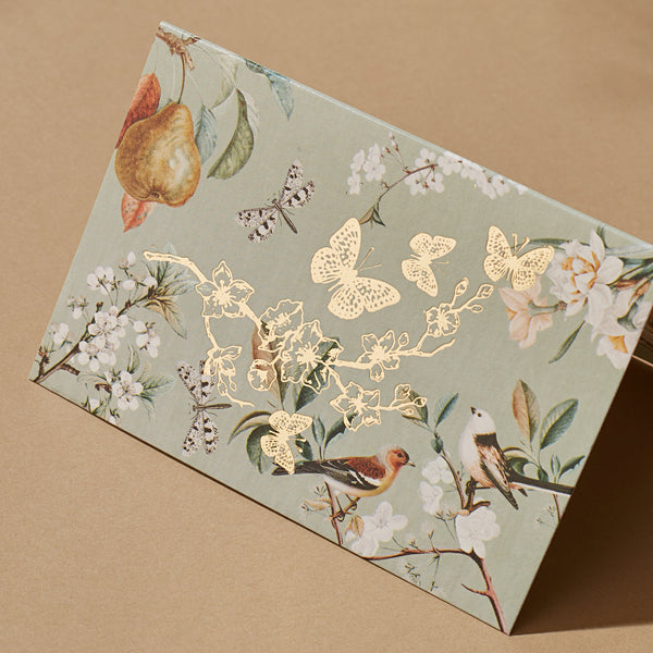 CHIRPING SPARROW - Fold Card