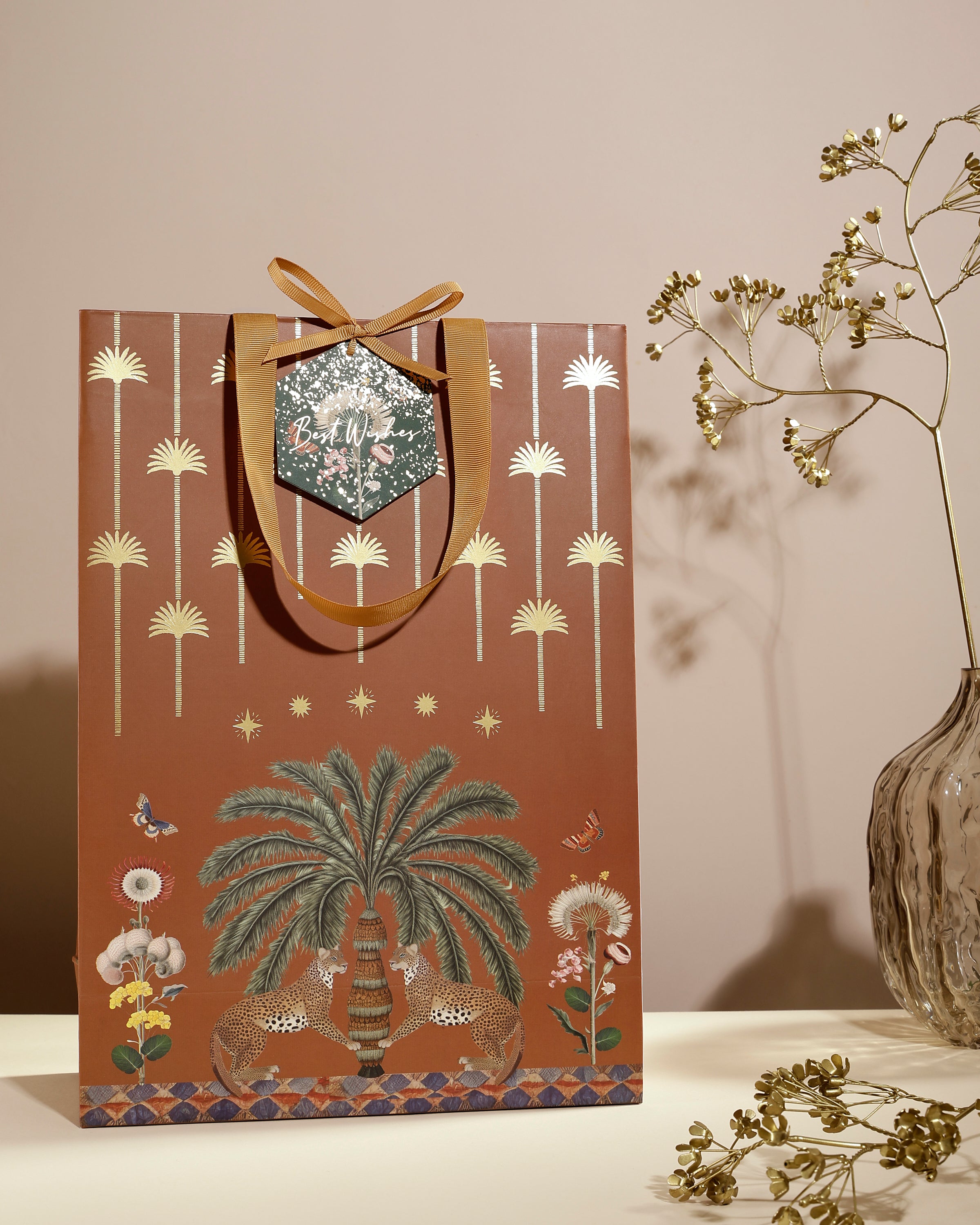 Palm Bastion - Gift Bag (Rust)