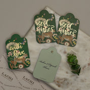 Palm Bastion - Gift Tag (Green)