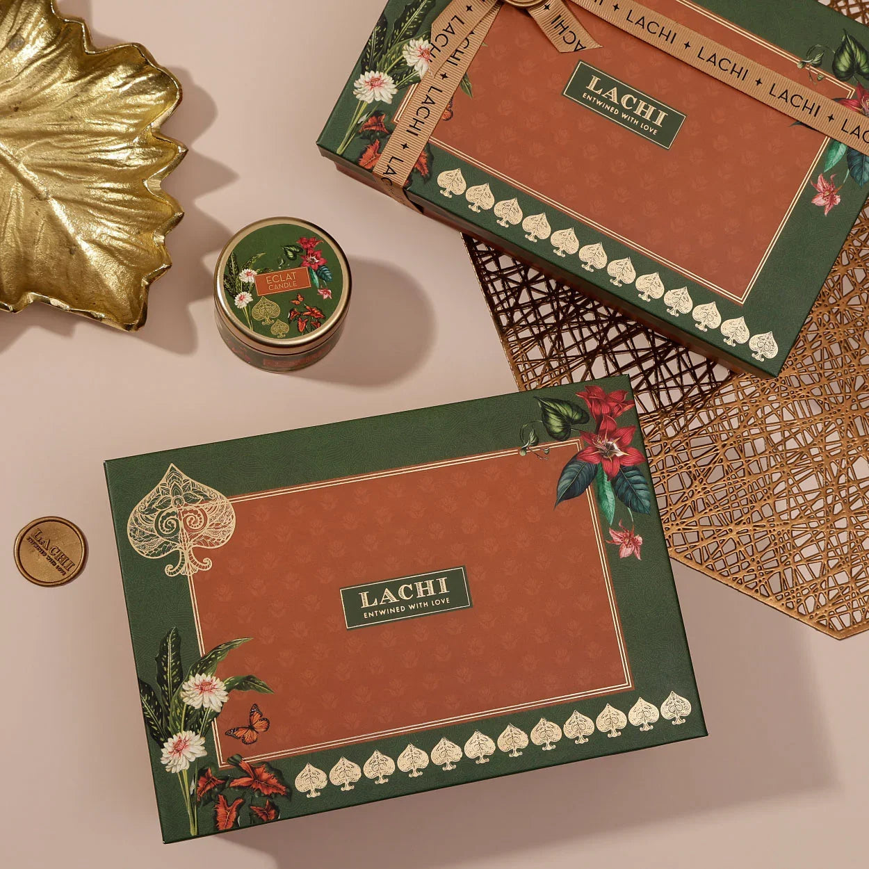 Festive Grace (Orange) - Gift Set