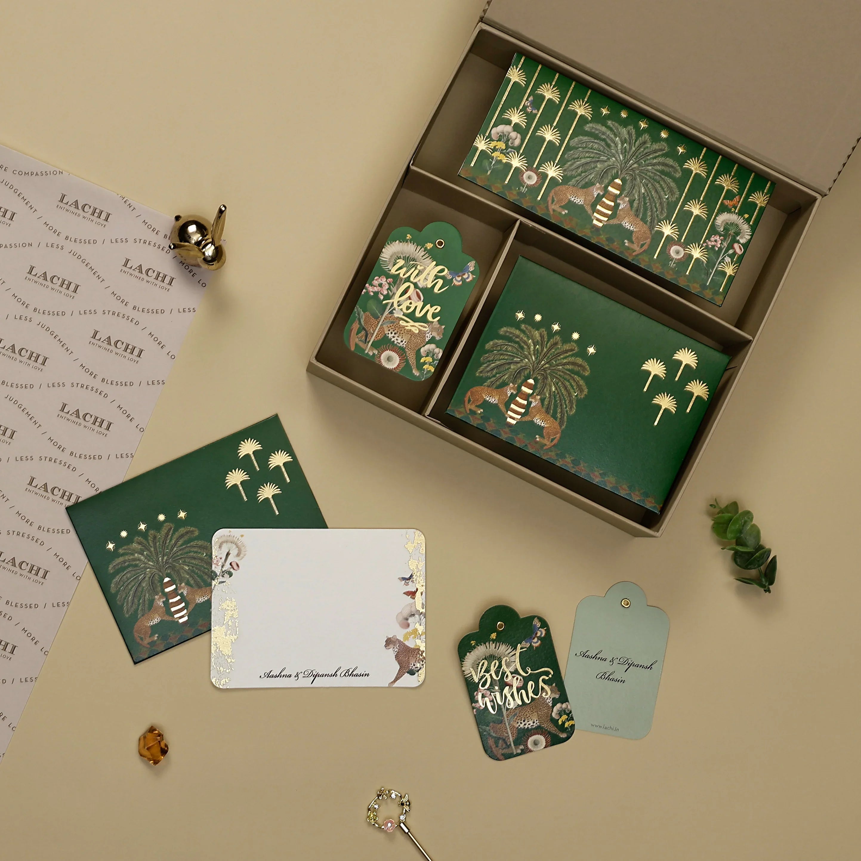 Palm Bastion - Trio Box (Green)