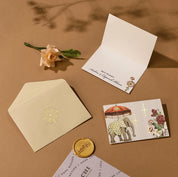 Gajraj Pavilion - Fold Card (Beige)