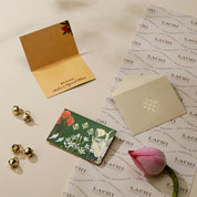 The Emerald Bloom - Fold Card
