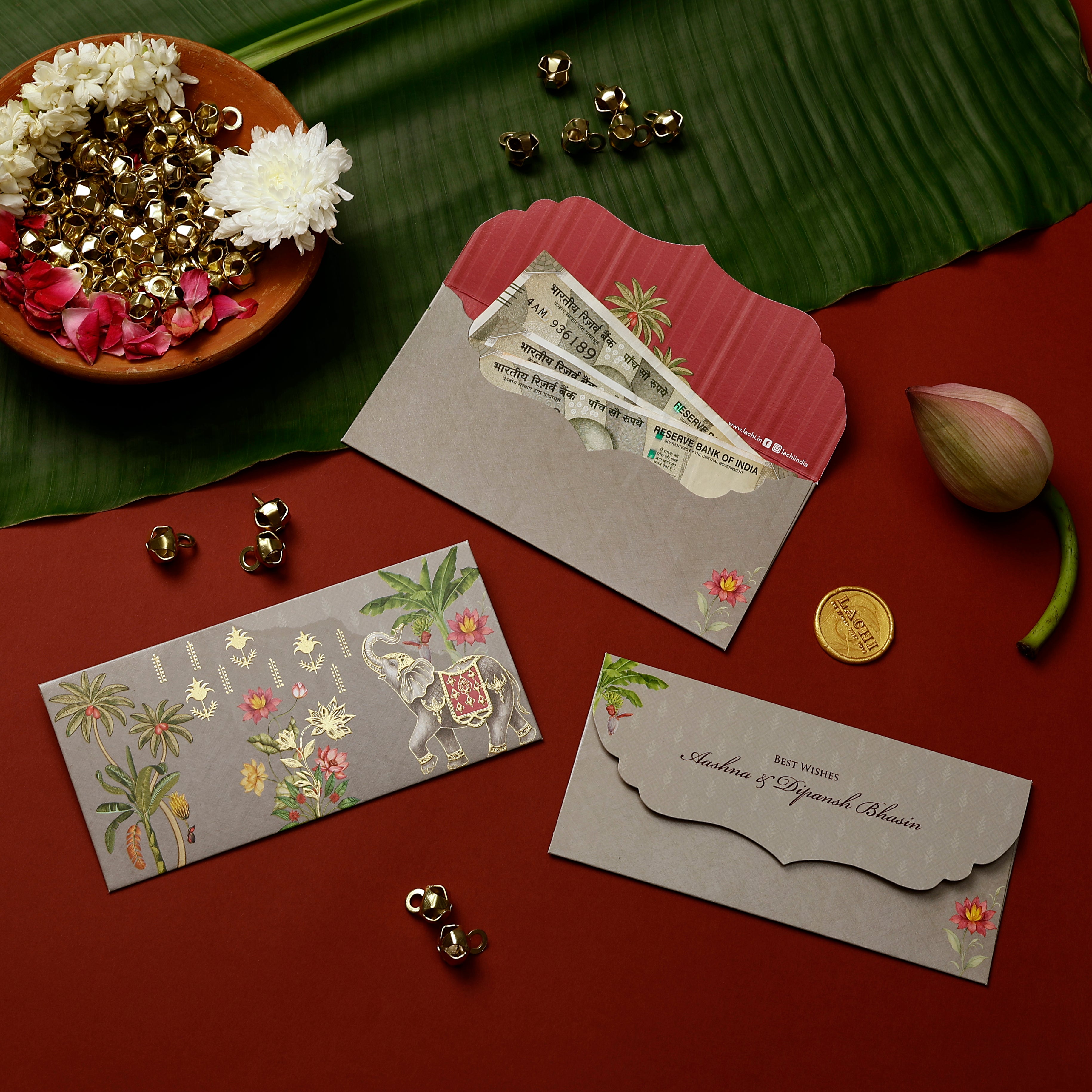 The Majestic Cavalcade - Money Envelope (Grey)
