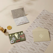 Beyond The Sky - Fold Card (Olive)