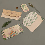 Ganesha Court - Money Envelope (Peach)