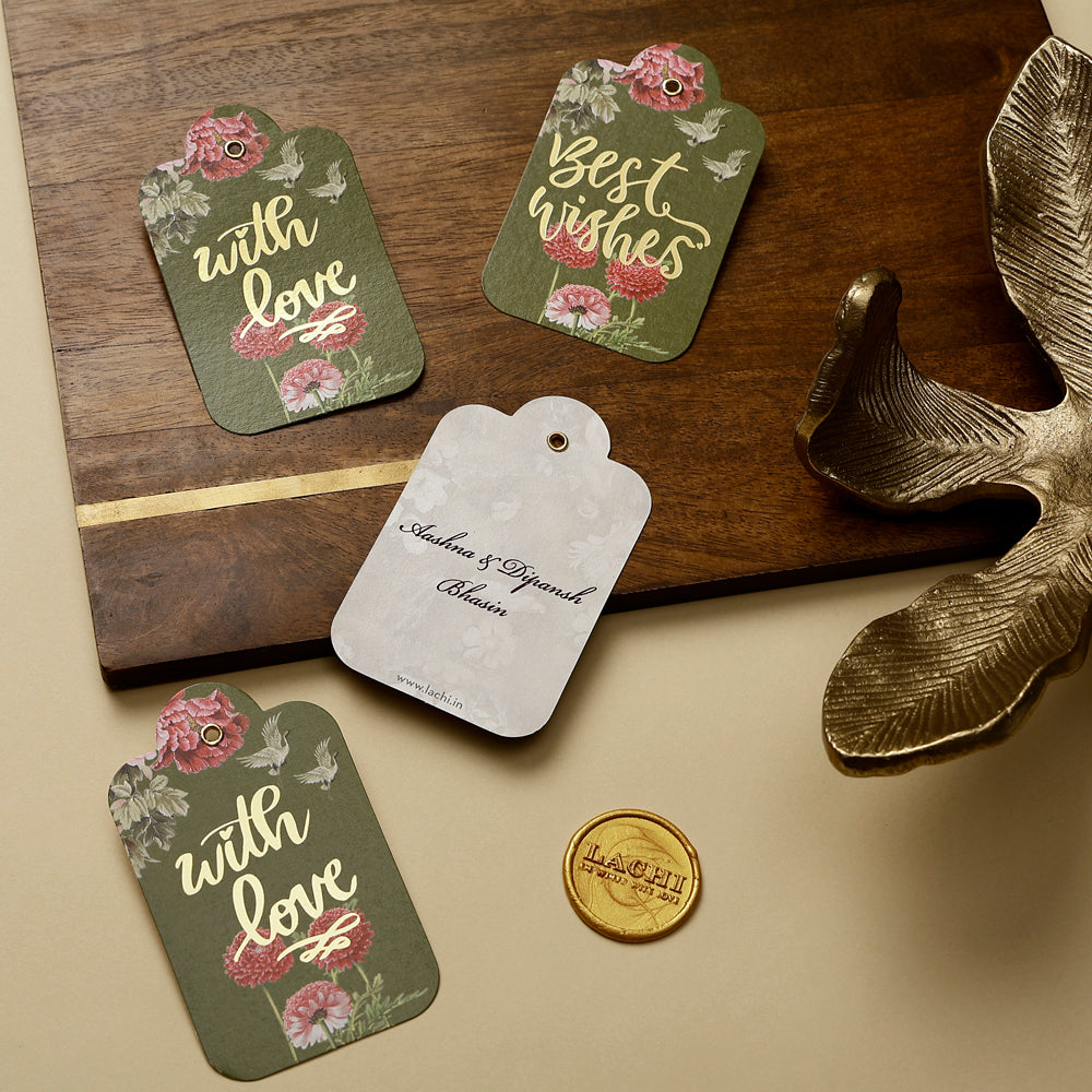 Beyond The Sky - Gift Tag (Olive)