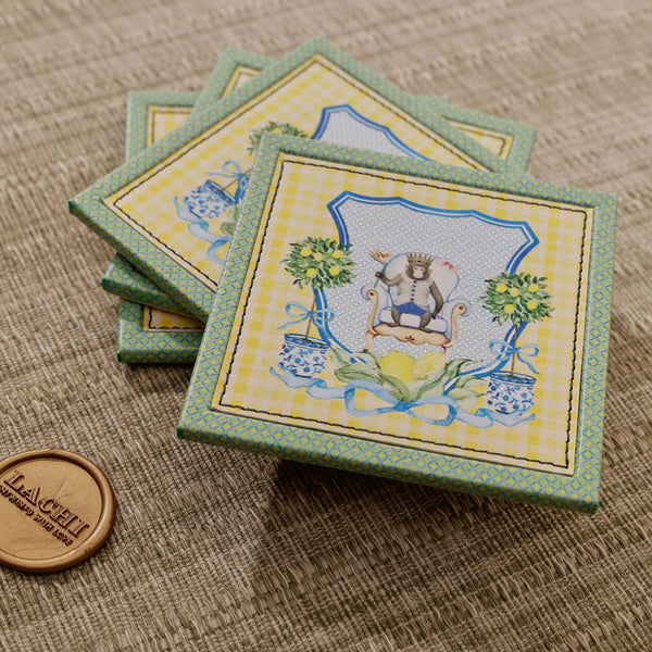 Monkey Monarch - Coasters