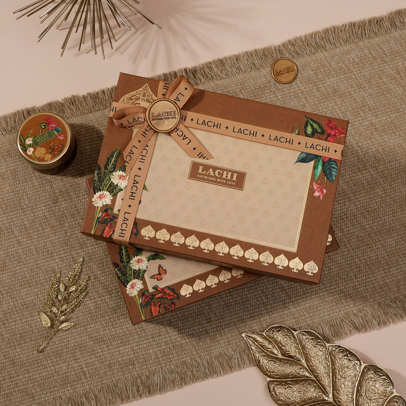 Festive Grace (Beige) - Gift Set