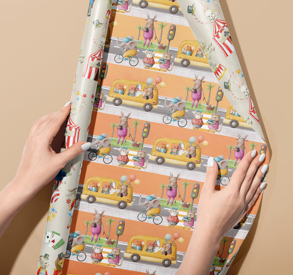 Roadway Friends - Wrapping Paper