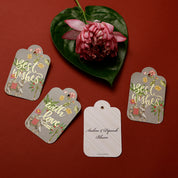 The Majestic Cavalcade - Gift Tag (Grey)