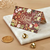 Happy Diwali Fold Card - Mulberry