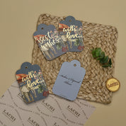 Gajraj Pavilion - Gift Tag (Blue)