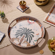 Palm Bastion - Round Tray