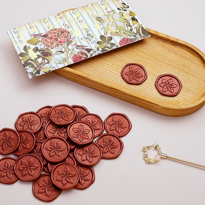 Big Flower - Red Wax Seal