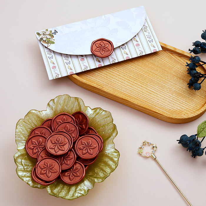 Big Flower - Red Wax Seal