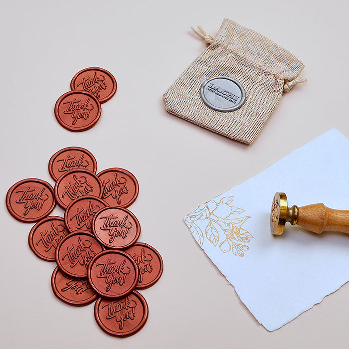 Thankyou- Red Wax Seal