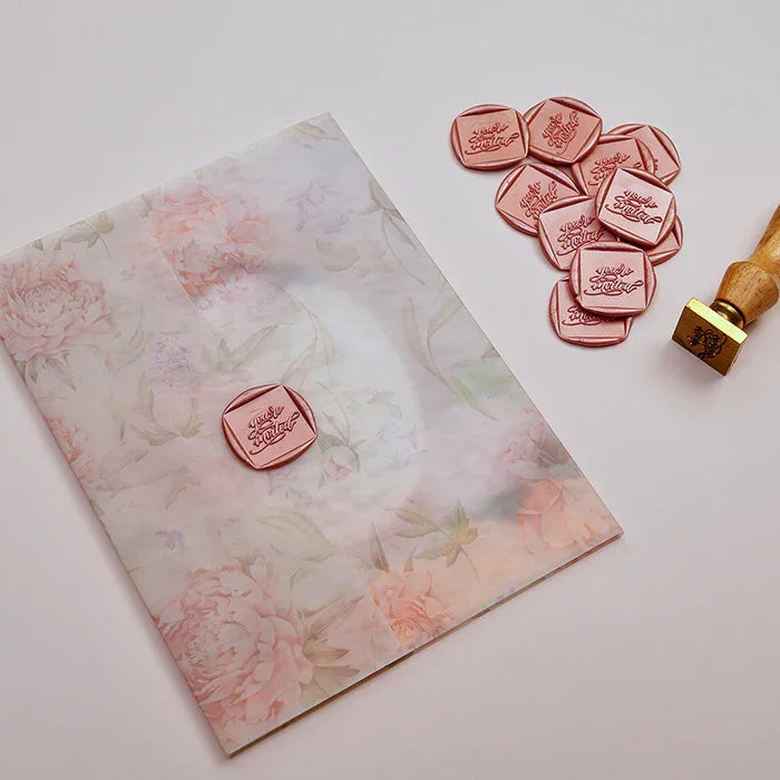 You'Re Invited - Rose Gold Wax Seal