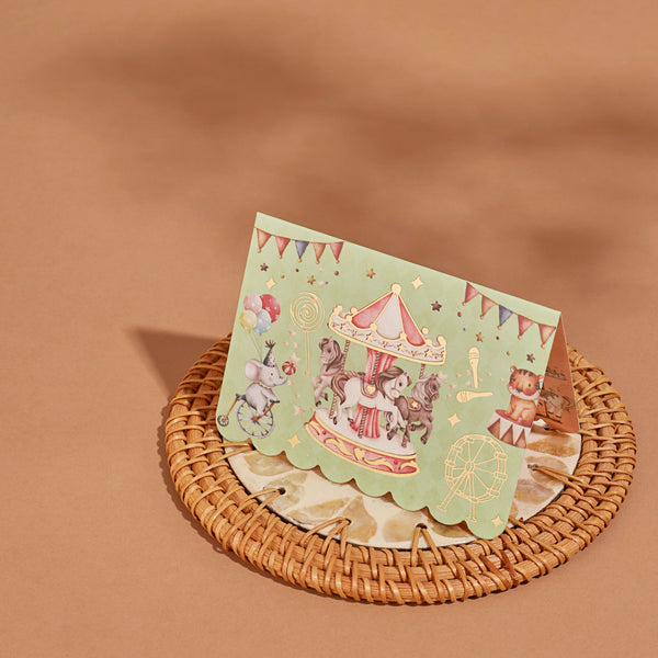 Carousel Fiesta - Fold Card