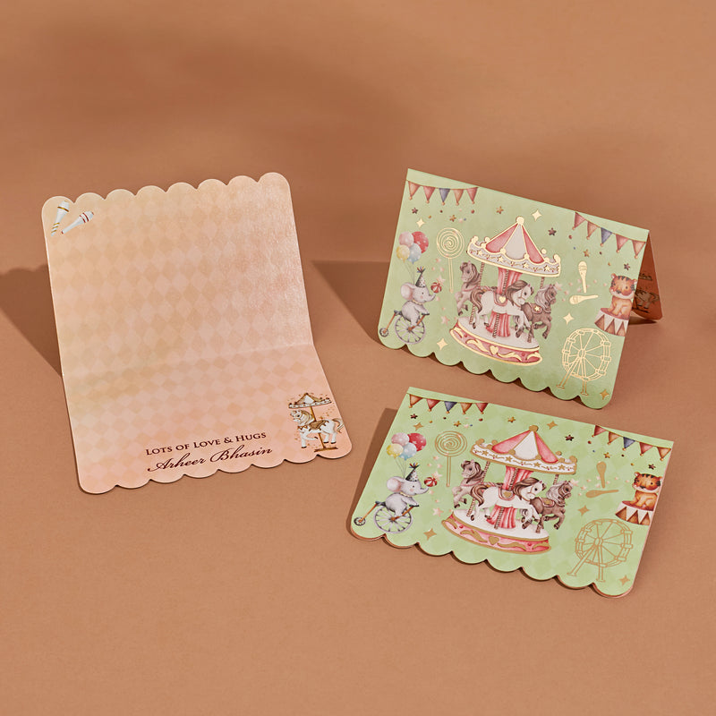 Carousel Fiesta - Fold Card