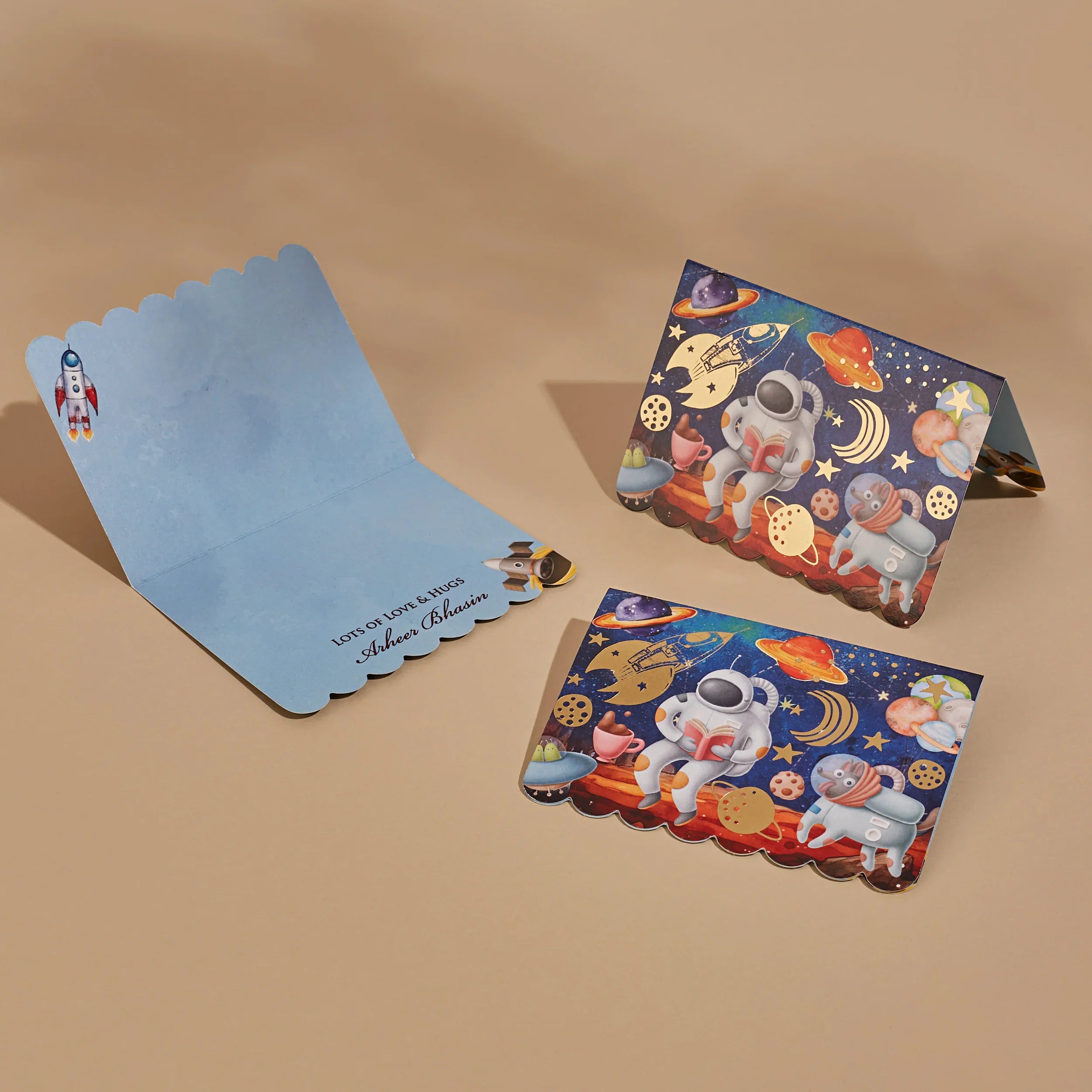 Space Voyage - Fold Card
