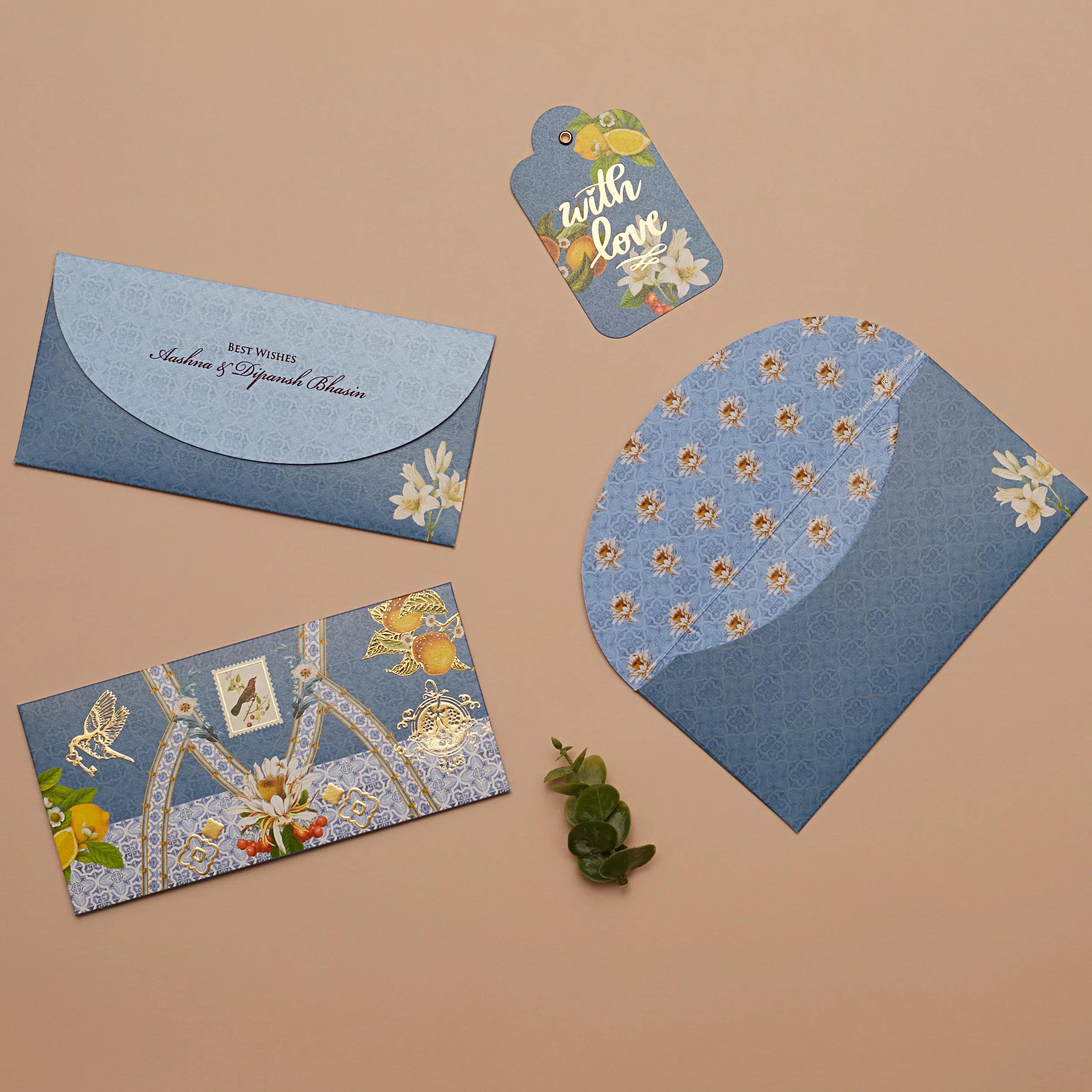 Bluebird Harmony - Money Envelope