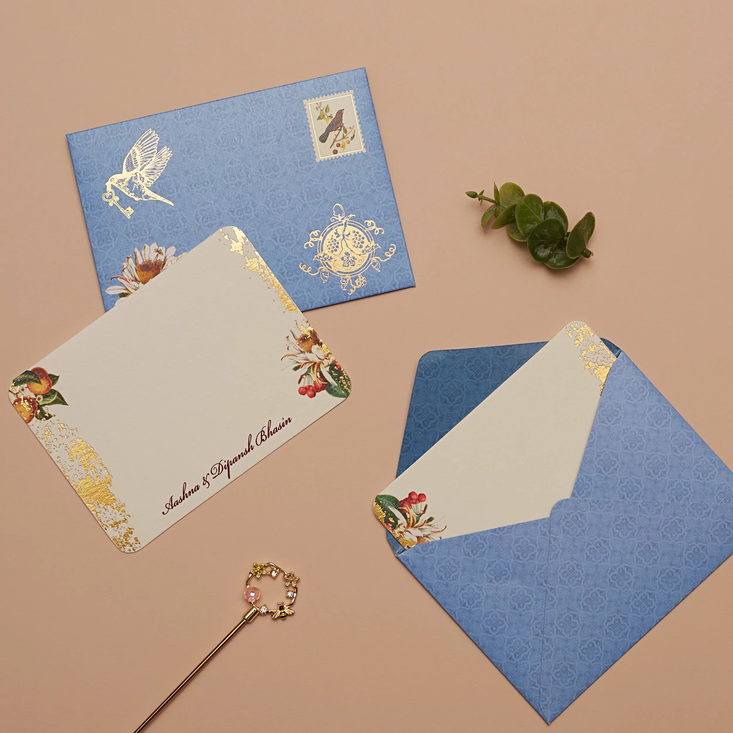 Bluebird Harmony - Notecard