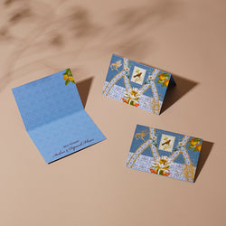 Bluebird Harmony - Foldcard