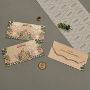 Ganesha Court - Money Envelope (Peach)