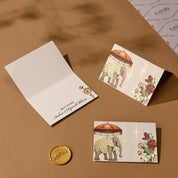 Gajraj Pavilion - Fold Card (Beige)