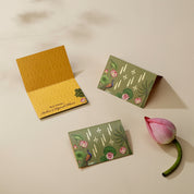 The Krishna Sanctuary - Fold Card (Amber)