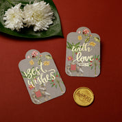 The Majestic Cavalcade - Gift Tag (Grey)