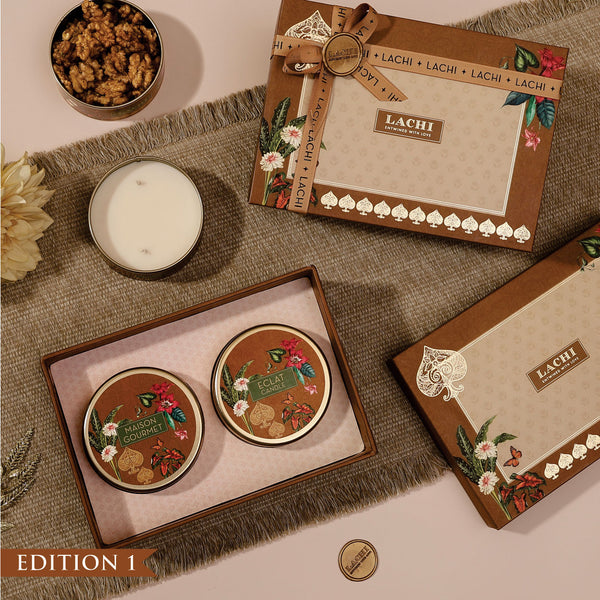 Festive Grace (Beige) - Gift Set