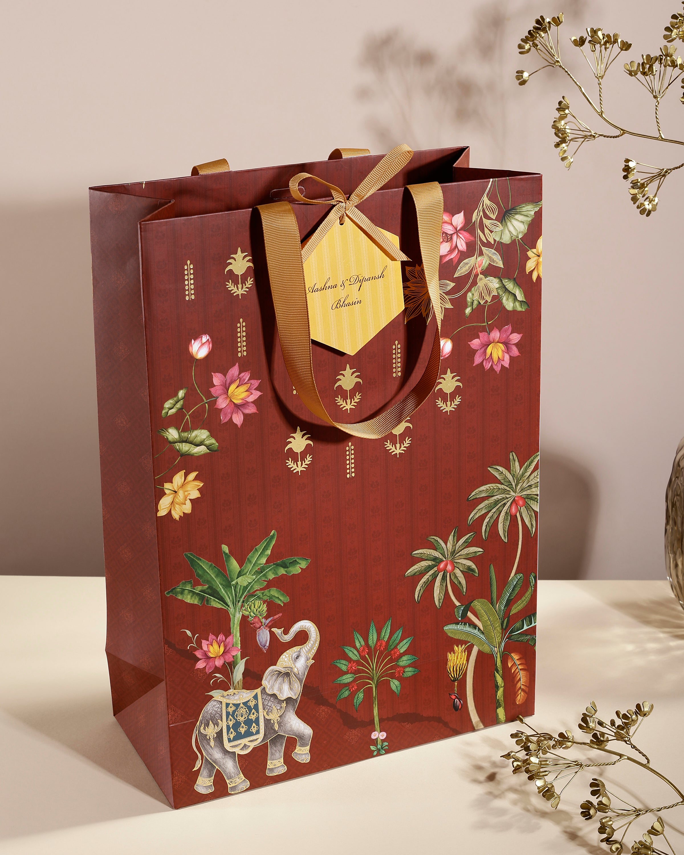 The Majestic Cavalcade - Gift Bag (Plum)