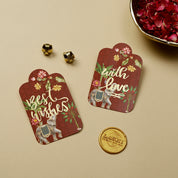 The Majestic Cavalcade - Gift Tag (Plum)