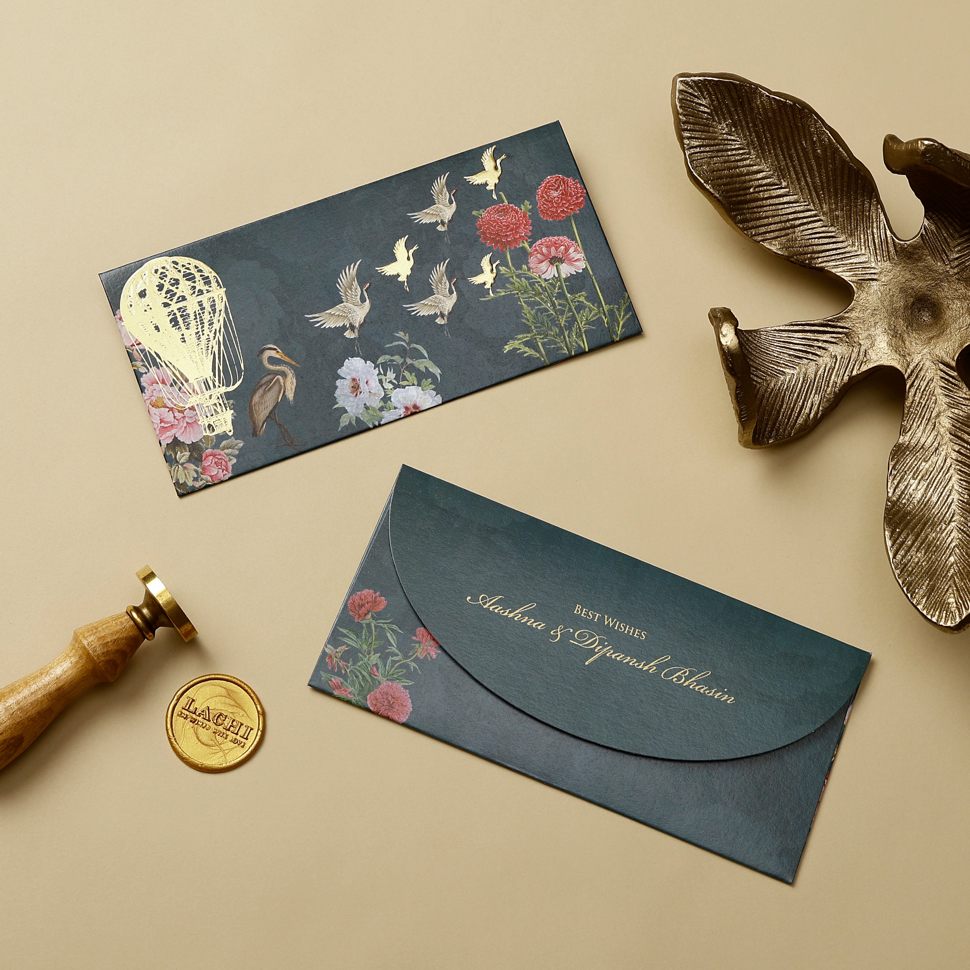 Beyond The Sky - Money Envelope (Blue)