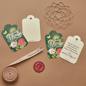 Happy Diwali Gift Tag - Emerald