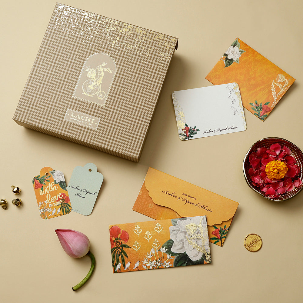 The Saffron Bloom - Trio Box